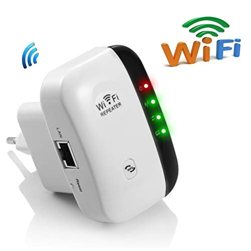 Preisvergleich Produktbild QKa WiFi Extender Langstrecken-WLAN-Repeater 300M Internet-Signalverstärker-Adapter, einfache Einrichtung WLAN Access Point 2.4G Netzwerkverstärker WLAN-Dongle