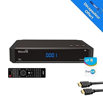 Aston Récepteur TNT par satellite Aston Aston récepteur tv satellite hd connect + carte viacess fransat pc6 + câble hdmi