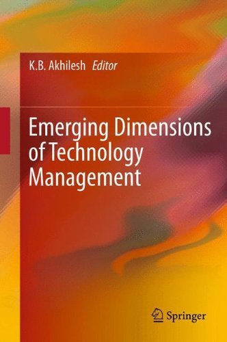 Emerging Dimensions of Technology Management (2013-02-14) PDF Download