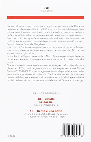 Book's Cover of Storia dell'impero romano dopo Marco Aurelio