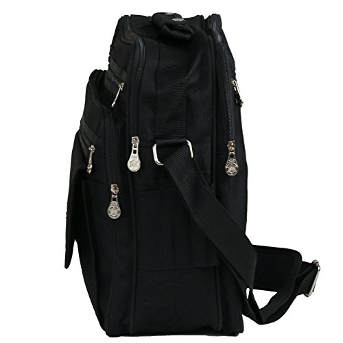 XXL BAG TASCHE FLUGBEGLEITER MESSENGER UMHÄNGETASCHE ARBEITSTASCHE HERRENTASCHE - 3