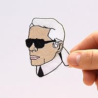 Karl Lagerfeld Patch Aufbügler Aufnäher
