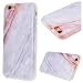 Produktbild GrandEver Weich Silikon Handyhülle für iPhone 6 iPhone 6S Rosa Weiß Stein Marble Malerei Schlank TPU Bumper HandyTasche Flexible Schutzhülle Zurück Marmor Linien Soft Back Cover Hülse Telefonkasten Protective Gummi Dünn Abdeckung für iPhone 6/6S (4.7")