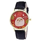 Junjie Dame Armbanduhr Männer Herren Fitness Frauen Vogue Tischuhr Smartwatch Älteres Spiegel Uhr Schnee Haus Lederband Uhren Edelstahl Armband Sport Holz Uhr minimalistischen Uhr Hakenschnalle