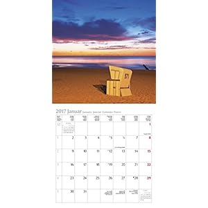 Meerblicke Nord- und Ostsee 2017. Broschürenkalender: Mit Ferienterminen