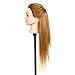 Hair Training Head Cosmetology Hairdressing, CoastaCloud Practice Training Hair Mannequin Manikin Dolls Head with Table Clamp