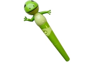 ATC HANDELS GMBH Talktools - Masajeador Jiggler en 4 animales diferentes: rana, perezoso, unicornio o dragón, reduce la tensión de los músculos de la mandíbula, aumenta la percepción sensorial (rana)