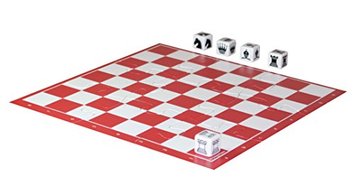 Junior Chess Set For Kids - Board Games For Kids 5 6 7 8 9 Year Olds and Up - With Parent Child Tutorial, red/white