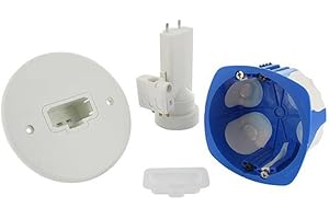 Boitier d'appareillage encastré Multimat No Air applique DCL Ø67mm - prof. 40mm BLM