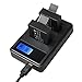 Produktbild MEIHE-Adapters Ladegeräte SJCAM SJ7000 / SJ6000 / SJ5000 / SJ4000 Batterie-LCD-Bildschirm Dual-Batterie-Ladegerät, Zeigt die Ladekapazität an Kamera-Ladegeräte