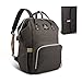 Produktbild HEYI Mutifunktionale Wickeltasche Rucksack, Wasserdichte Wickelrucksack Tasche, Große Reisetasche für Mutter und Baby (Dunkelgrau)