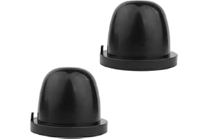 JNNJ 2 Pezzi Auto Coperture Antipolvere Gomma, Coperchio Tenuta Alloggiamento LED, Veicoli Fari Coperchio di Tenuta, Alloggiamento Tenuta Gomma Coperchio Antipolvere, per Automobile(75x55MM)
