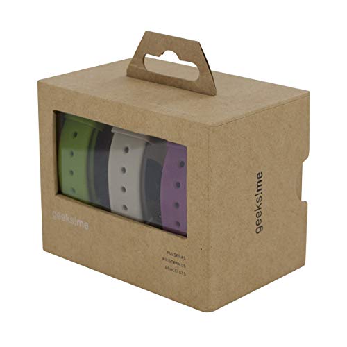 Geeks!me GMCOPACK - Pack de 3 Correas de Colores para Reloj Life Lovers
