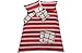Frazer Red Bedding Set - Kingsize.