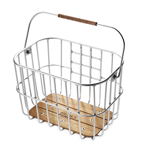 BROOKS England Ltd. Gepäckträgertaschen Basket, Silver, One Size, BB003 A00003