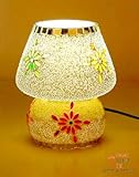 Rishabh Enterprises Glass Lamp, Multicolour, Pack of 1