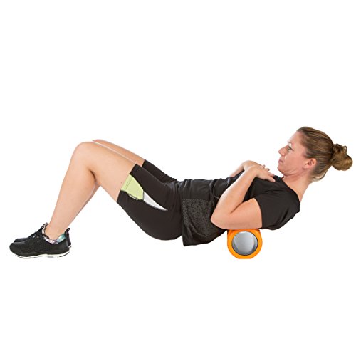 Ultrasport DIY Massagerolle mit 3 Zonen Druckpunkt Oberflächendesign inkl. Trainingsposter - 5