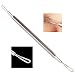 AMTOK Blackhead Remover Tool Kit 5 Pcs Set Acne Pimple Comedone Extractor Tool for Whitehead Popping Zit and Facial Blemishes Removal