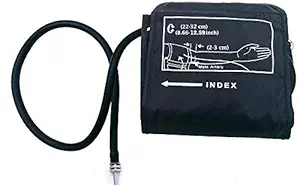 Raindrop World Blood Pressure Monitor Arm Cuff Adult (Navy Blue,22-32 CM) Large