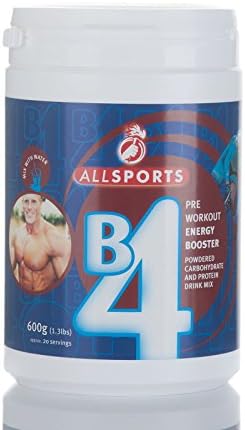 B4 (Pre-workout energy booster) 20 servings (Banana)