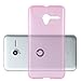 Produktbild Vodafone Smart SPEED 6 Silikonhülle in DURCHSICHTIG PINK von Cadorabo - Ultra Dünn Slim Design TPU Schutzhülle – Handyhülle Bumper Back Case Cover in TRANSPARENT PINK