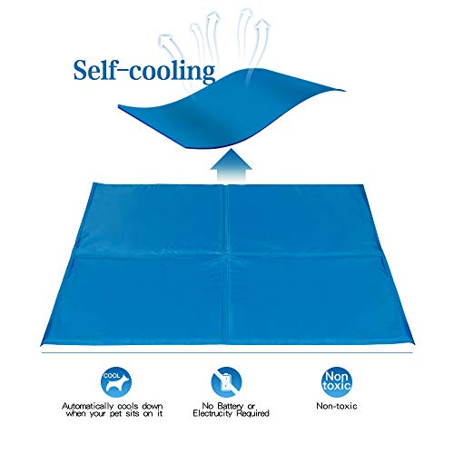 Seekavan-Tapis-Rafrachissant-pour-Animaux-Domestiques-Coussin-de-Refroidissement-Automatique-pour-Chien-Chat-Non-Toxique