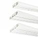 Produktbild way2way 250cm/2-läufig | Kunststoff Gardinenschiene Vorhangschiene, (1-/2-/3-läufig, Kunststoff, weiss)