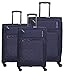 Kamiliant By American Tourister Polyster Himba Luggage Set of 3 Blue RS.11620.00