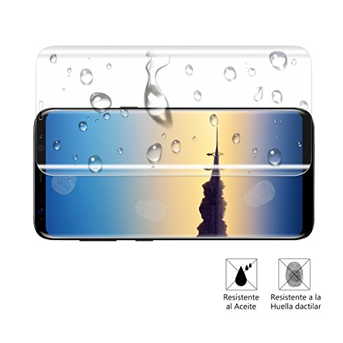 Samsung Galaxy Note 8 Protector de Pantalla  HanLuckyStars Cristal Templado Samsung Note 8 Vidrio Templado para Galaxy Note 8 con  3D Cobertura Completa   9H Dureza   Alta Definici  n   Sin Burbujas   6 3 Pulgadas 