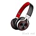 Produktbild Yoosu Wireless Light Bluetooth Headset Kopf-montiert Spiel Sport Läuft Headset Computer Handy Universelle Lange Standby-Karte Musik Bass Kann Das Telefon (Farbe : Black red)