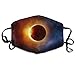 Produktbild SDGSS Mund Maske,Total Solar Eclipse 2017 Warm Unisex Fashion Warm Anti-Dust Washable Reusable Mund Maske