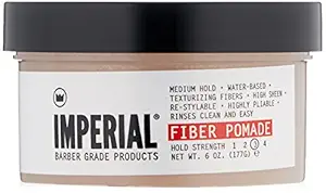 Imperial Barber Grade Products Fiber Pomade 6 0z.