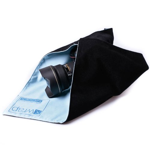 X-Wrap Mikrofaser-Einschlagtuch mit Klett (Schutzhülle, Transportschutz) 50 x 50 cm - z.B. für mittlere bis große DSLR-Kameras, Teleobjektive oder Notebooks. X-Wrap Mikrofaser-Einschlagtuch mit Klett (Schutzhülle, Transportschutz) 50 x 50 cm - z.B. für mittlere bis große DSLR-Kameras, Teleobjektive oder Notebooks.