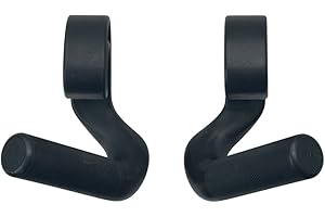 Kensui Swissies45: Mango de agarre en ángulo para barras de dominadas, barras y bandas de resistencia