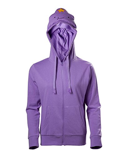 Preisvergleich Produktbild Adventure Time Lumpy Space Princess Girl-Kapuzenjacke lila XL