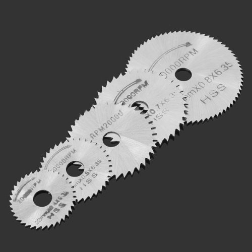 Enjoydeal 6pcs HSS Kreiss geblatt Set Trennscheiben Rad für Dremel Rotary Werkzeug - 2