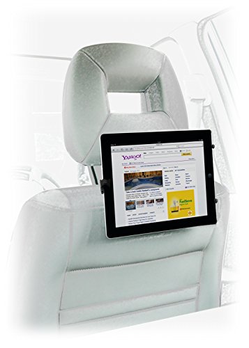 Kit Universal Tablet Halterung für Auto Kopfstütze Kompatibel mit 7-10 Zoll Tablets einschließlich iPad 2 / 3 / 4 / Air / Mini, Google Nexus 7 / 10 / Samsung Galaxy Tab 2 / 3 / 4, Kindle Fire HD / HDX und Tesco Hudl Tablet 2 – Schwarz - 2