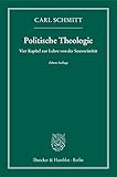 Image de Politische Theologie.: Vier Kapitel zur Lehre von der Souveränität.