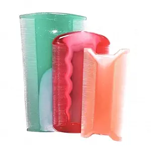 SKA Fashions Plastic Fine Tooth Dust Lice Clean Remove Multicolour MultiSize Plastic Hair Combs Pack of 3 Perfect For Lice Nits Eggs Bugs Removal From Hairs For Men Women Kids