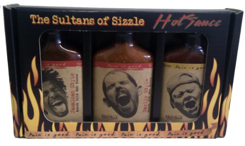 The Sultans of Sizzle Hot Sauce Gift Set