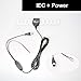 Produktbild CoCar Auto Kfz TV Antenne Verstärker IEC Antennenstecker Verbinder Klebeantenne Universal Antennenkabel für Analog/Digital DVB-T ATSC ISDB TV