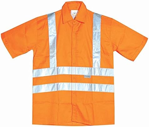 High visibility shirt. Polyester 85% and cotton 15%, weight 150 gr.M2 size 3XL