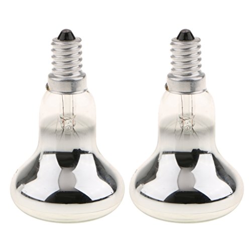 Gazechimp 2 Pcs Bombilla de Lava Filamento de Tungsteno Lámpara Lava SES E14 40W