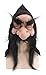 Produktbild Bristol Novelty BM232B Gnom mit Bart und Kapuze, schwarz, Einheitsgröße
