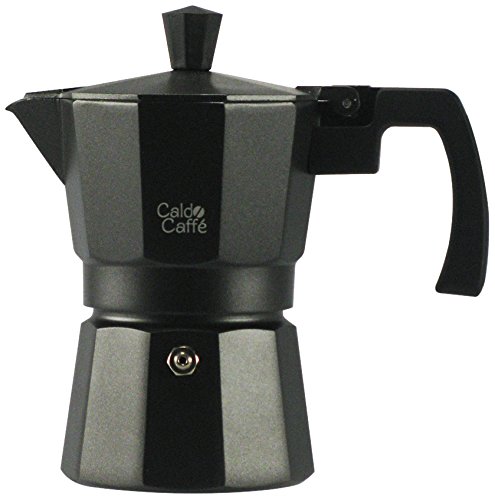Home Caldo Kaffeemaschine, Aluminium, Schwarz, 3 Tassen Home Caldo Kaffeemaschine, Aluminium, Schwarz, 3 Tassen Bilder
