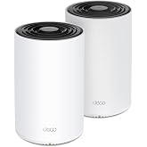 TP-Link Deco PX50 2-Pack, AX3000+G1500, 1 GHz CPU, Powerline/Mesh, Artificial Intelligence Support, Gigabit Ports, Up to 150 Devices B