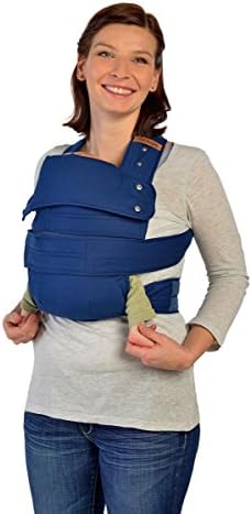 Marsupi Compact Front and Hip Baby Carrier Blue/Ocean