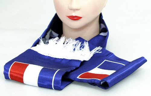 WM/ EM Schal im Frankreich Design für jeden Fußballfan ein Muss