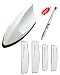 White Combo Universal Shark Fin Decorative Vehicle Antenna (DMB Imitation Antenna) + Car Door Guard (White) RS.279.00