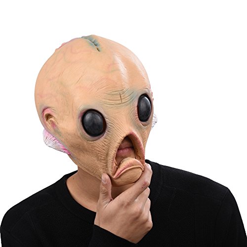 Party Story Halloween Maske latex Alien Tiermaske Kostüm